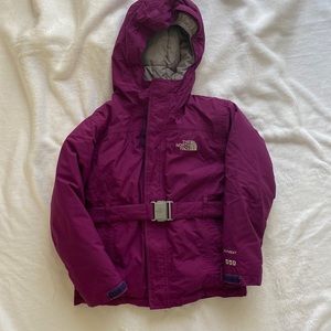 North Face girls winter coat..size 7/8